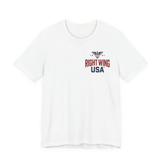 Proud American Tee — Right Wing USA Eagle Flag Patriotic T-Shirt