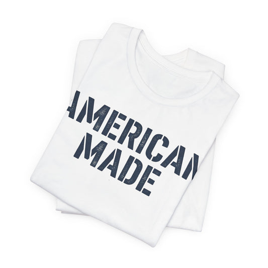 American Made Tee - Vets for Vance 2028 USA Flag T-Shirt