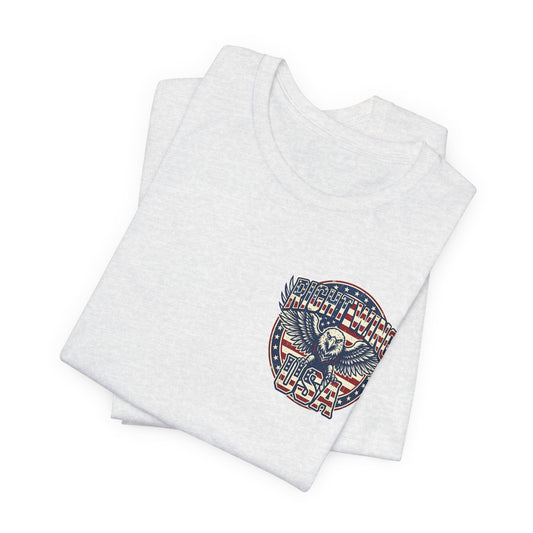 Common Sense Is Back Eagle Tee — Patriotic USA Flag Bald Eagle T‑Shirt