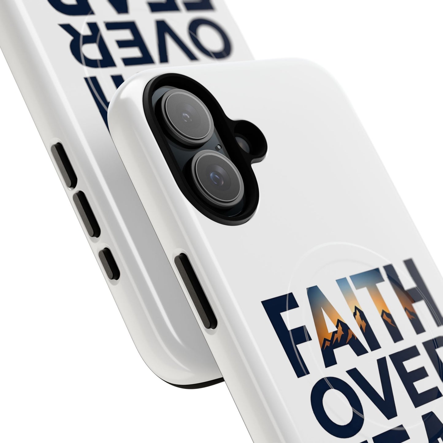 Phone Case — "Faith Over Fear" Tough Magnetic Protective Case