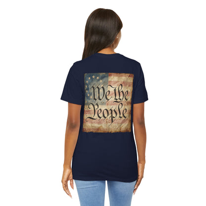 1776 We The People Patriotic Cotton Crew T-Shirt
