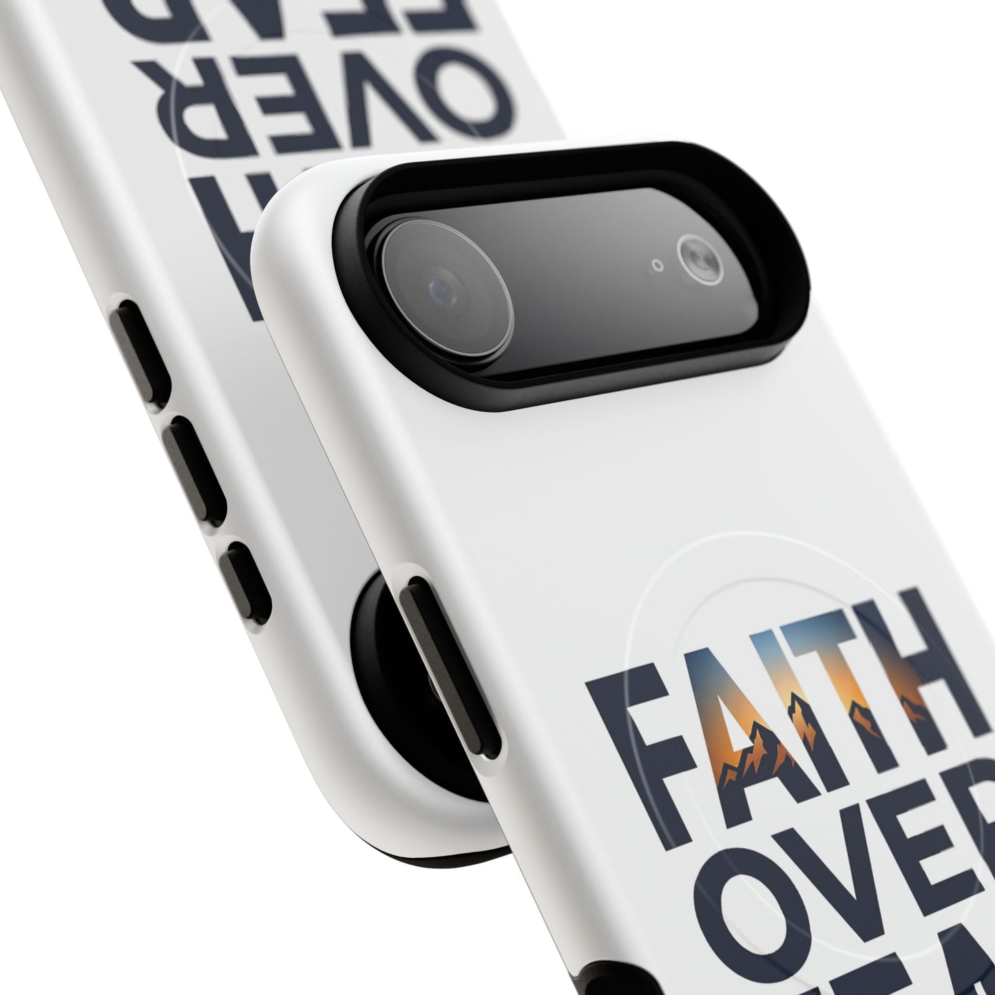 Phone Case — "Faith Over Fear" Tough Magnetic Protective Case