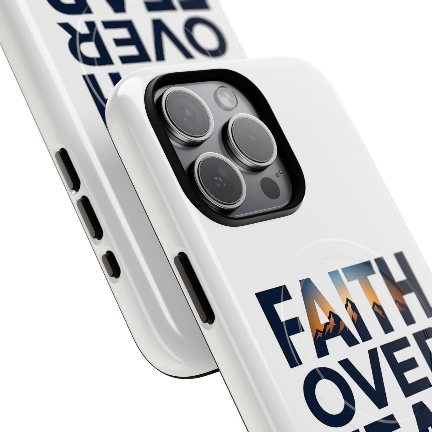 Phone Case — "Faith Over Fear" Tough Magnetic Protective Case