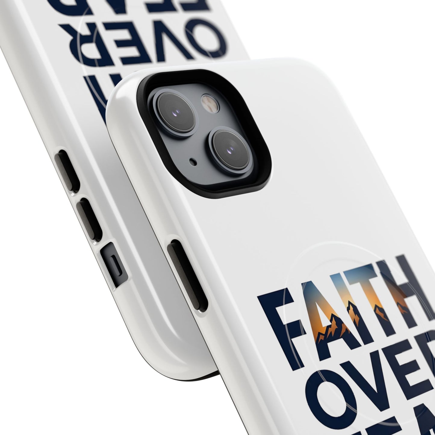 Phone Case — "Faith Over Fear" Tough Magnetic Protective Case