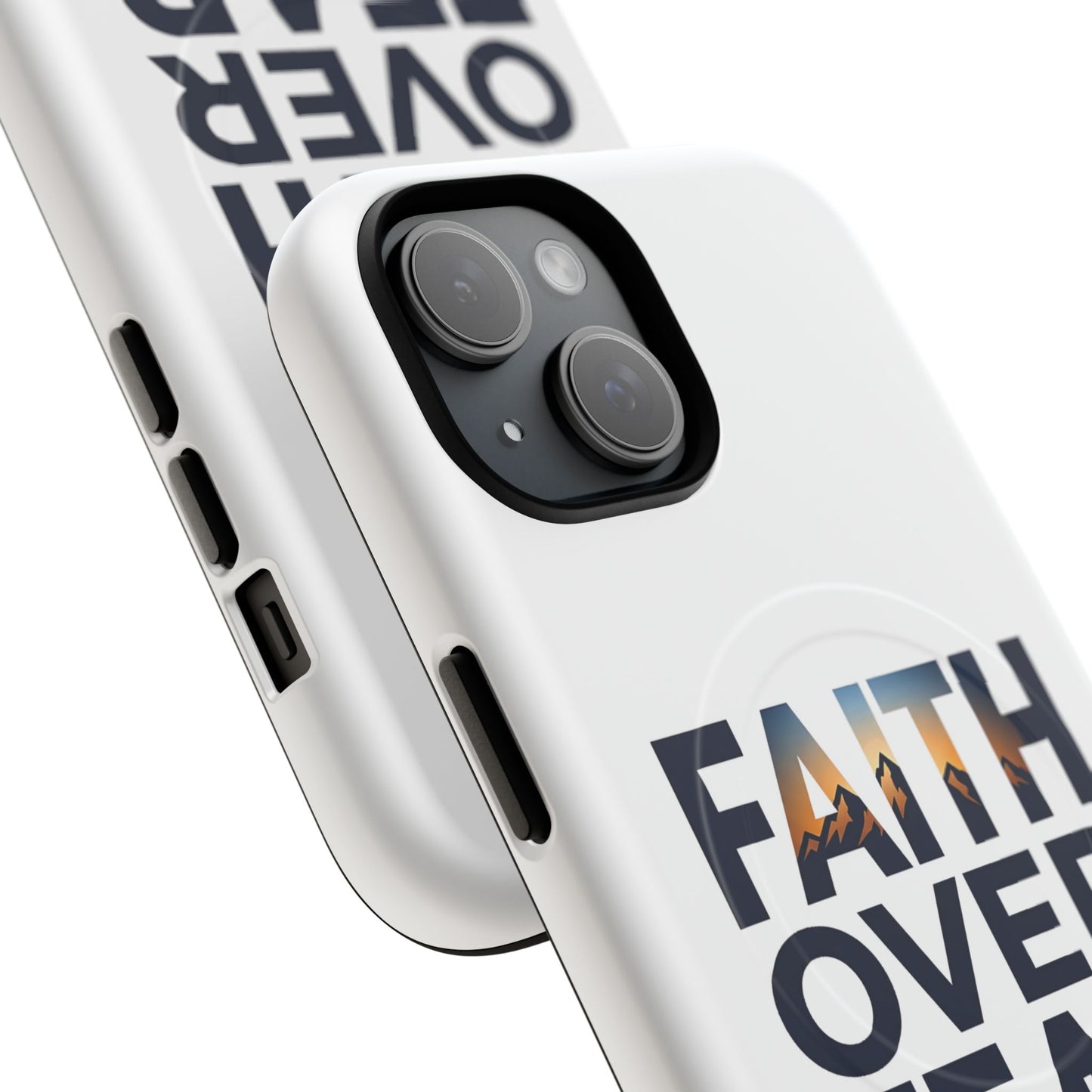 Phone Case — "Faith Over Fear" Tough Magnetic Protective Case