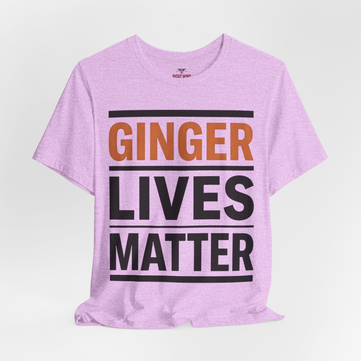 Ginger Lives Matter Tee — Bold Statement Short Sleeve Shirt