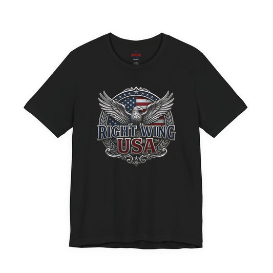 Eagle Crest Patriotic USA Short Sleeve Graphic T-Shirt