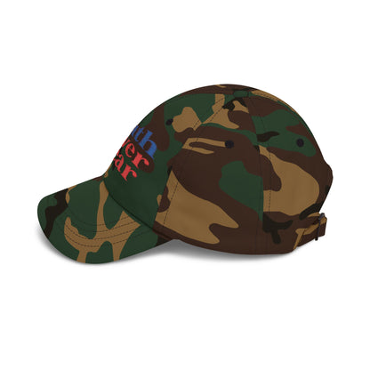 Faith Over Fear Dad Cap – Inspirational Christian Baseball Hat