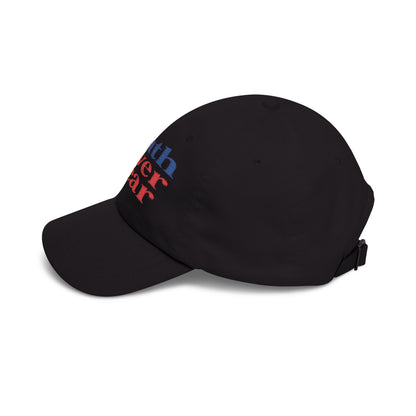Faith Over Fear Dad Cap – Inspirational Christian Baseball Hat
