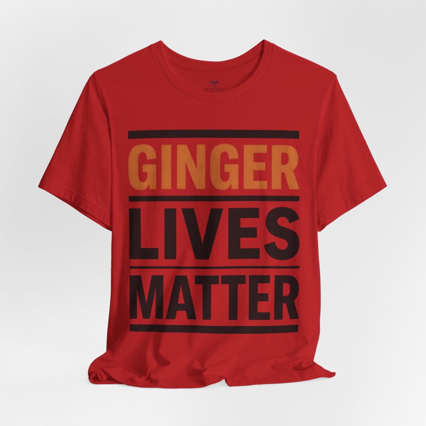 Ginger Lives Matter Tee — Bold Statement Short Sleeve Shirt