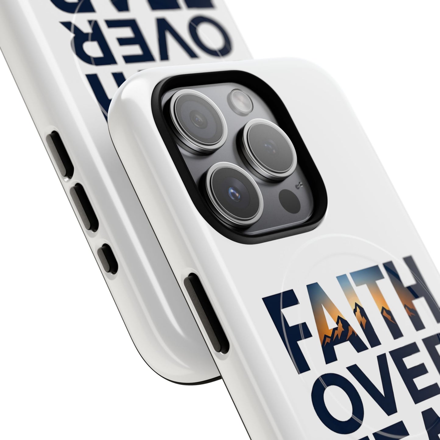 Phone Case — "Faith Over Fear" Tough Magnetic Protective Case