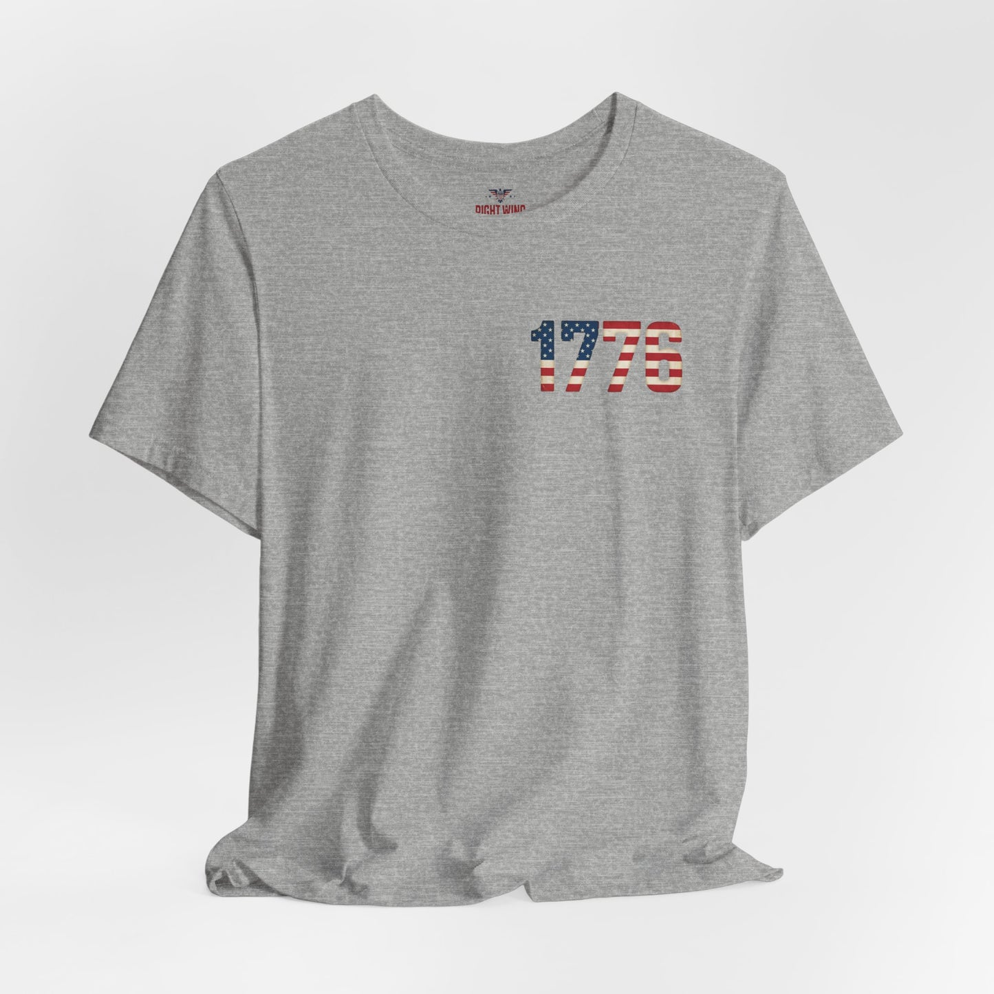 1776 We The People Patriotic Cotton Crew T-Shirt
