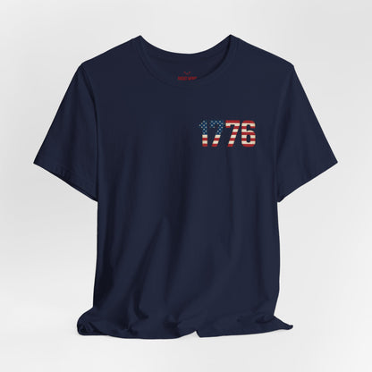 1776 We The People Patriotic Cotton Crew T-Shirt