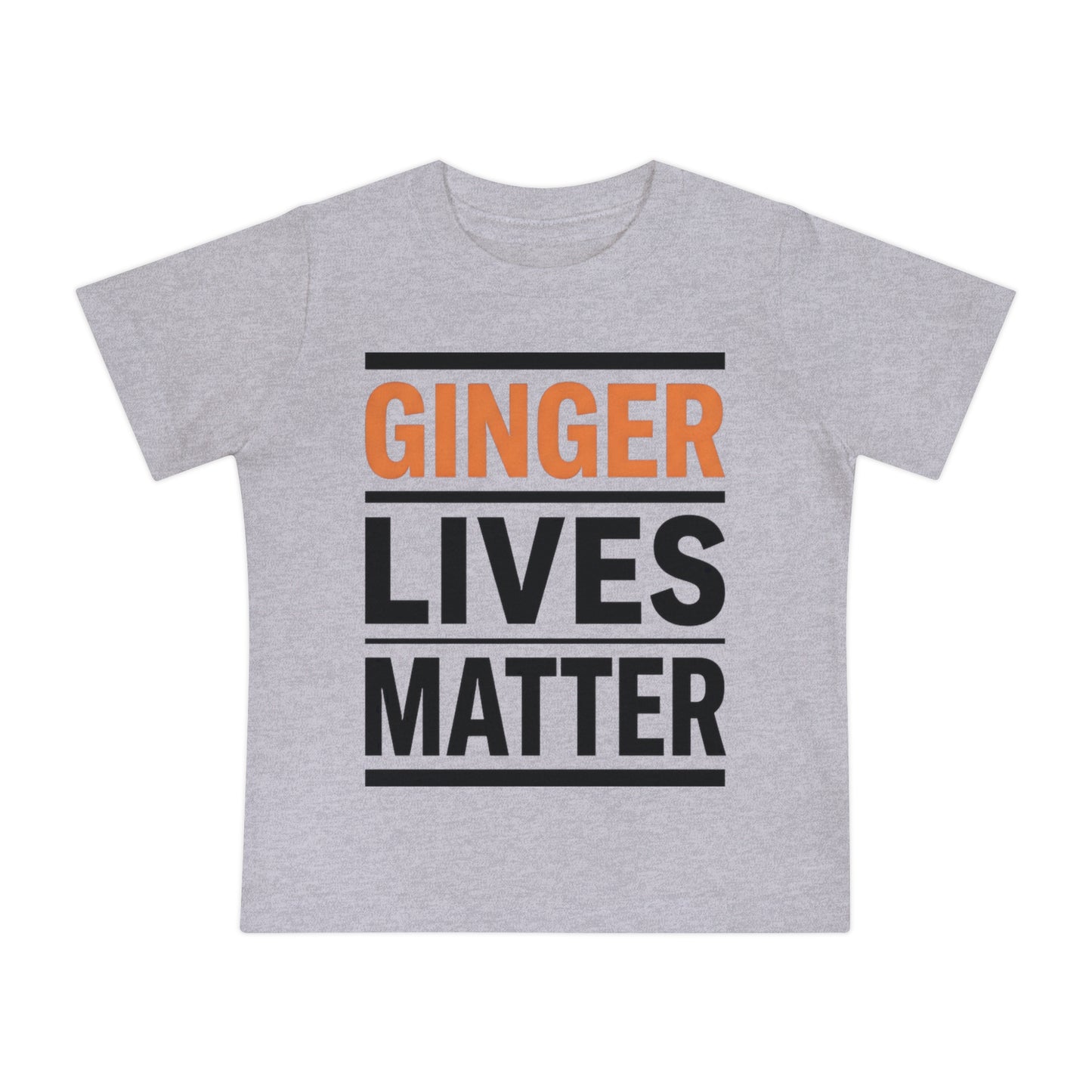 Baby T-Shirt — "Ginger Lives Matter" Funny Redhead Pride Infant Tee