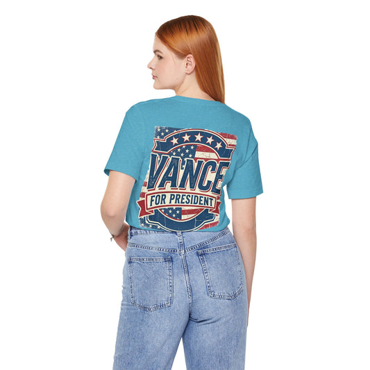 Vance for President Vintage Patriotic Tee