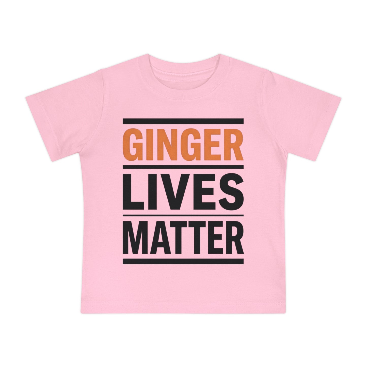 Baby T-Shirt — "Ginger Lives Matter" Funny Redhead Pride Infant Tee