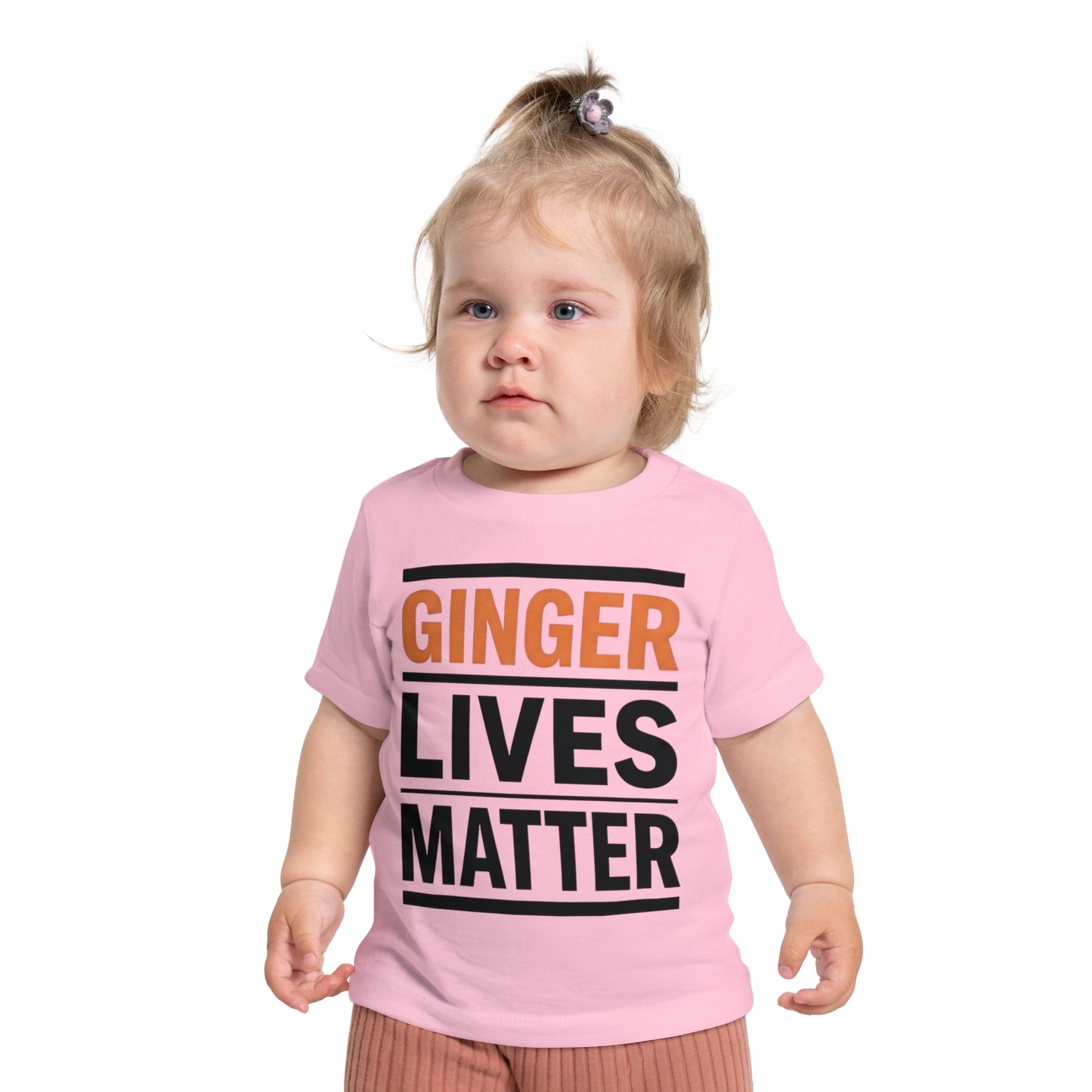 Baby T-Shirt — "Ginger Lives Matter" Funny Redhead Pride Infant Tee