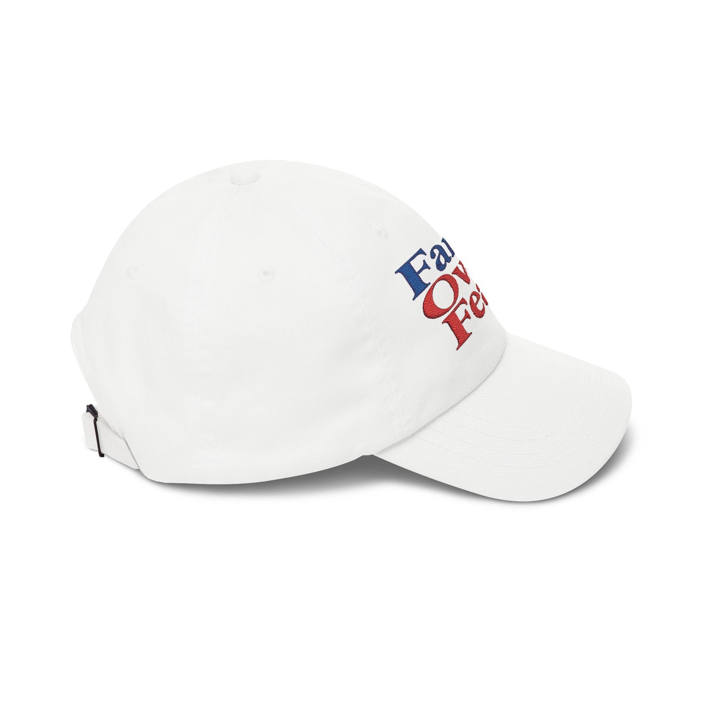 Faith Over Fear Dad Cap – Inspirational Christian Baseball Hat