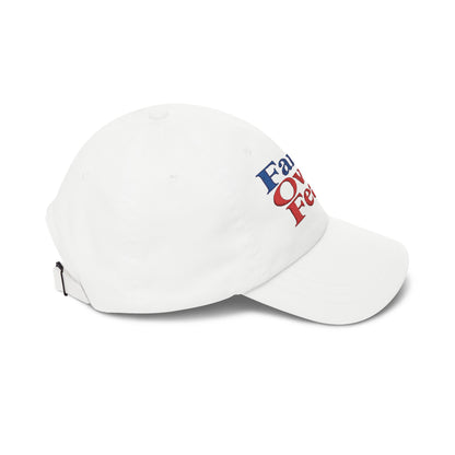 Faith Over Fear Dad Cap – Inspirational Christian Baseball Hat