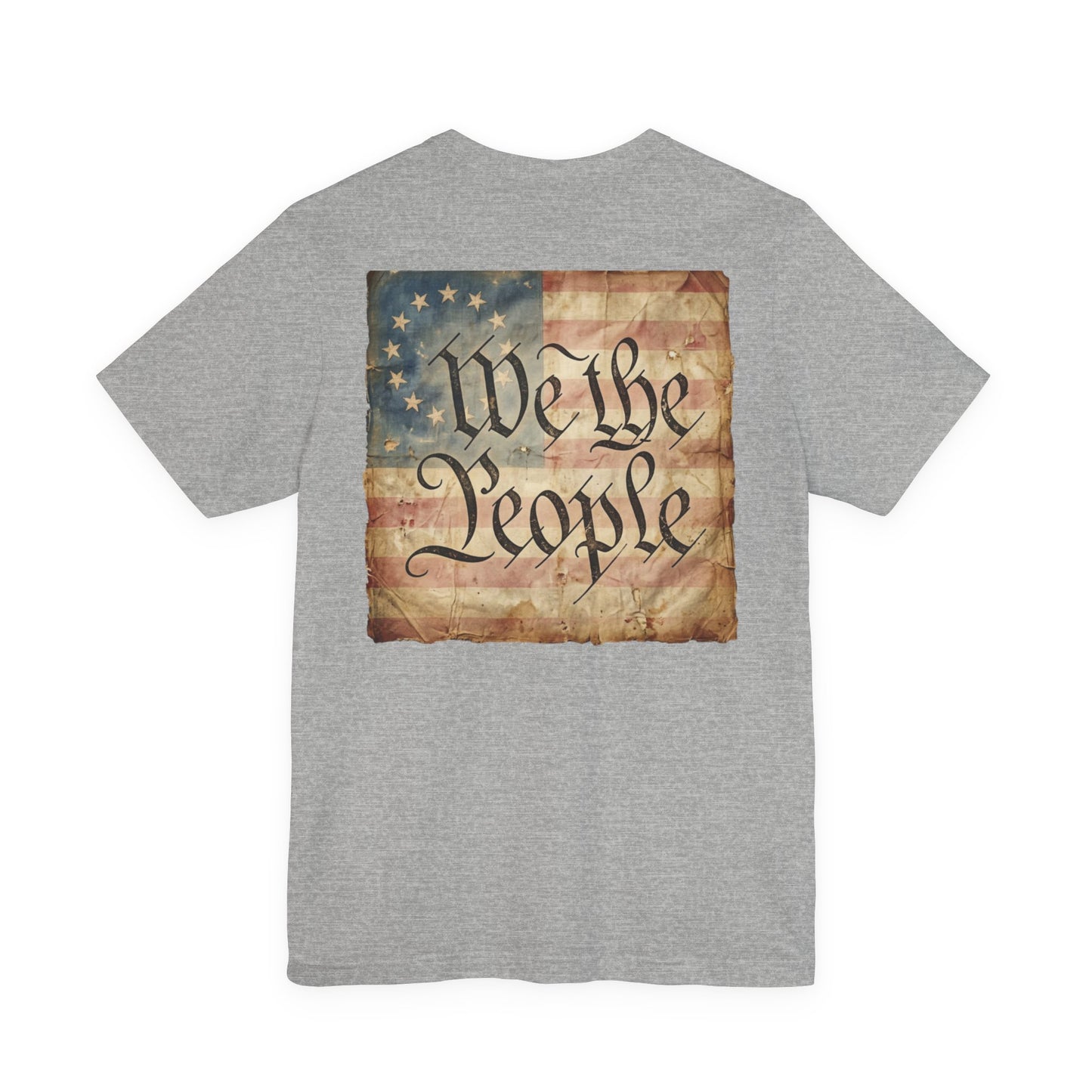 1776 We The People Patriotic Cotton Crew T-Shirt