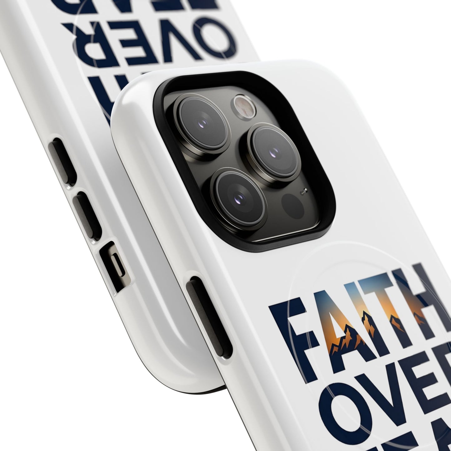 Phone Case — "Faith Over Fear" Tough Magnetic Protective Case