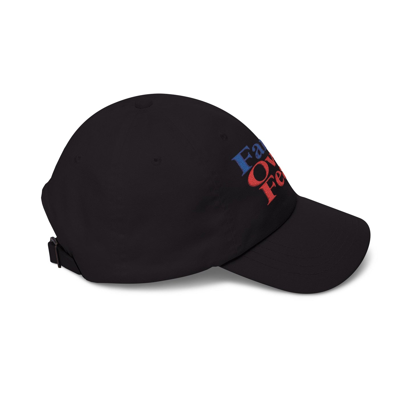 Faith Over Fear Dad Cap – Inspirational Christian Baseball Hat
