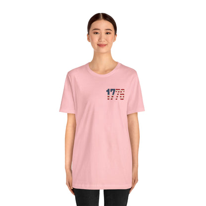 1776 We The People Patriotic Cotton Crew T-Shirt