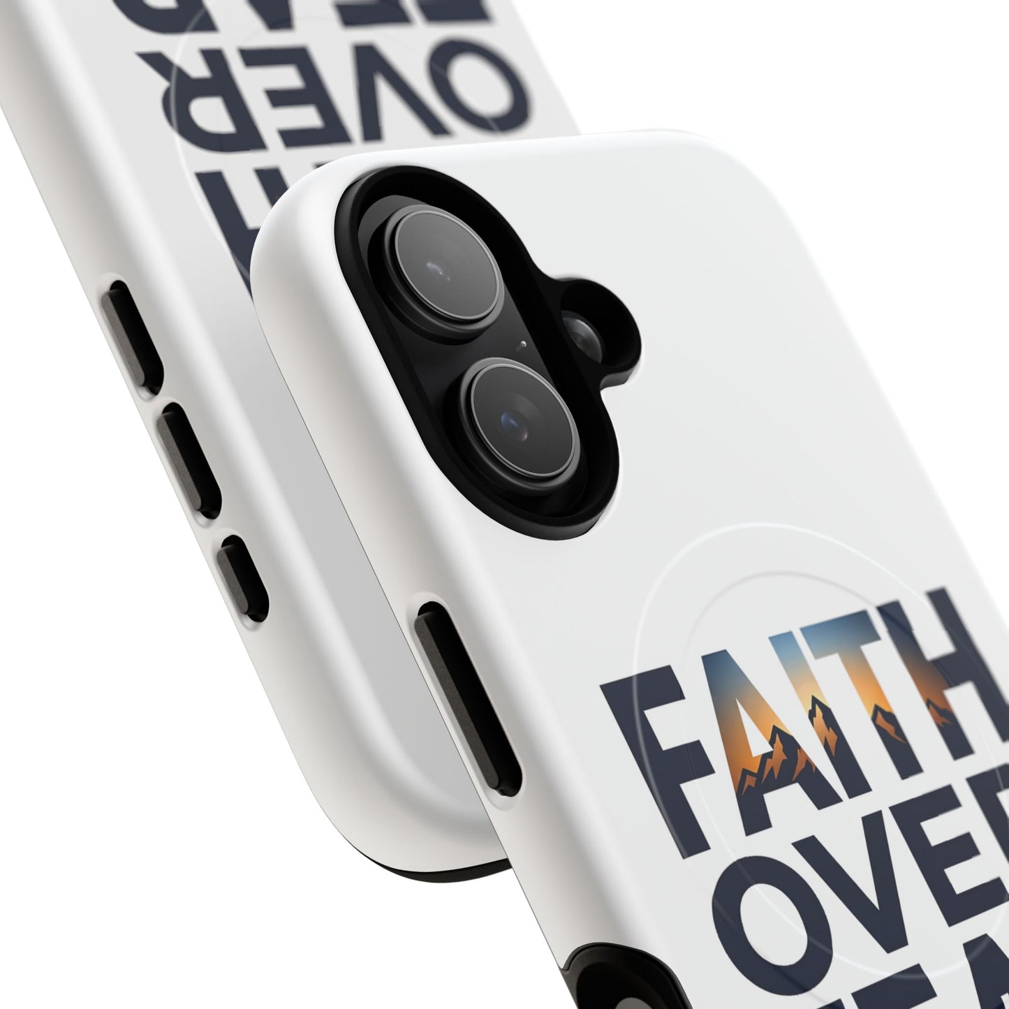 Phone Case — "Faith Over Fear" Tough Magnetic Protective Case