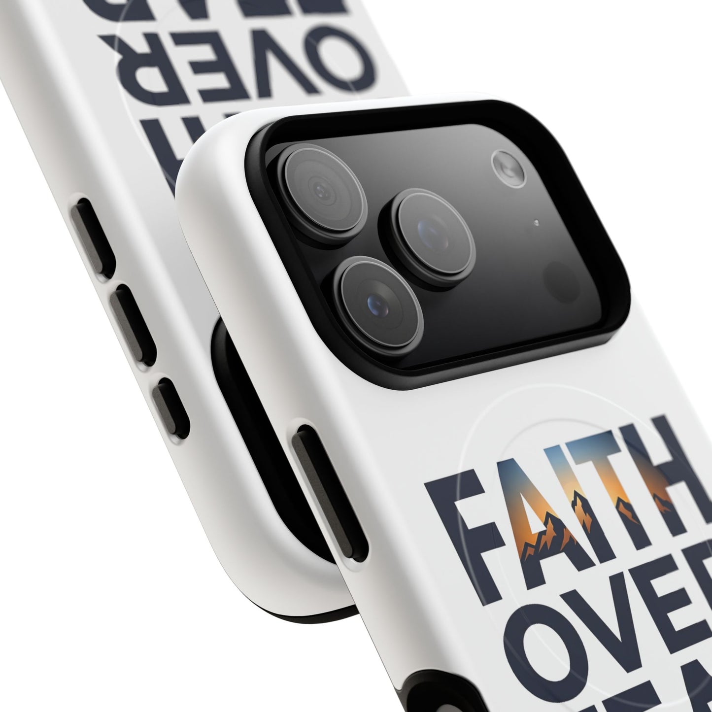 Phone Case — "Faith Over Fear" Tough Magnetic Protective Case