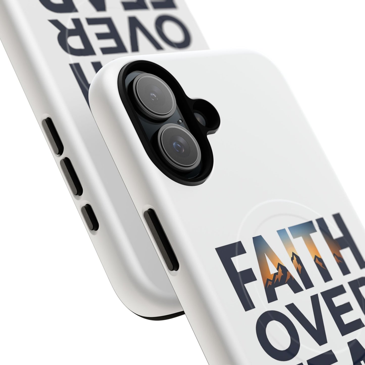 Phone Case — "Faith Over Fear" Tough Magnetic Protective Case