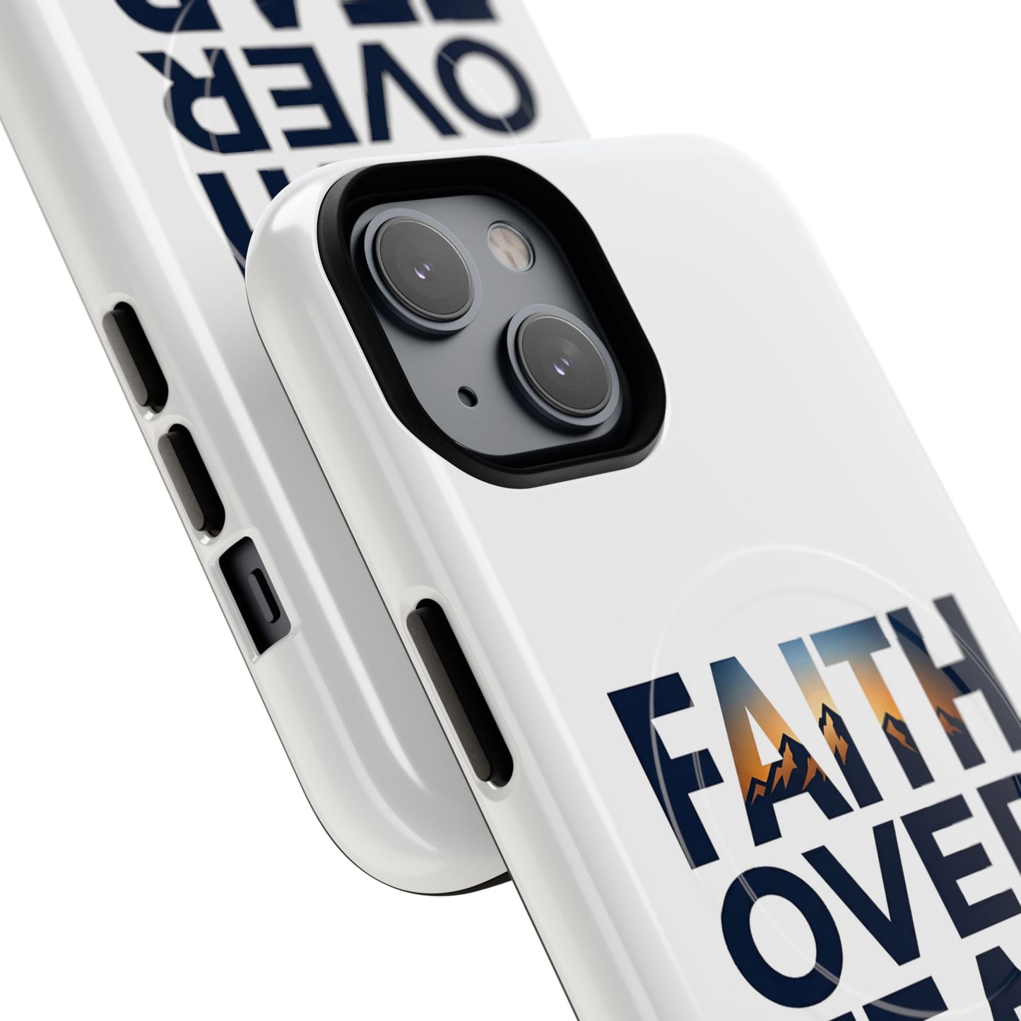 Phone Case — "Faith Over Fear" Tough Magnetic Protective Case