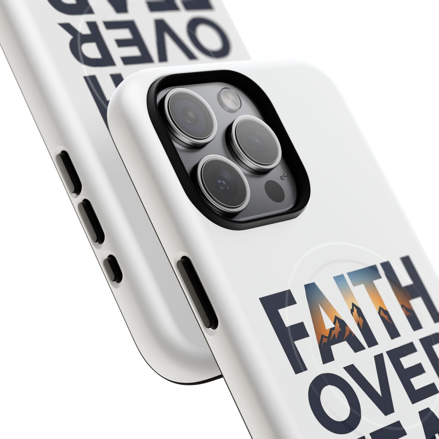 Phone Case — "Faith Over Fear" Tough Magnetic Protective Case